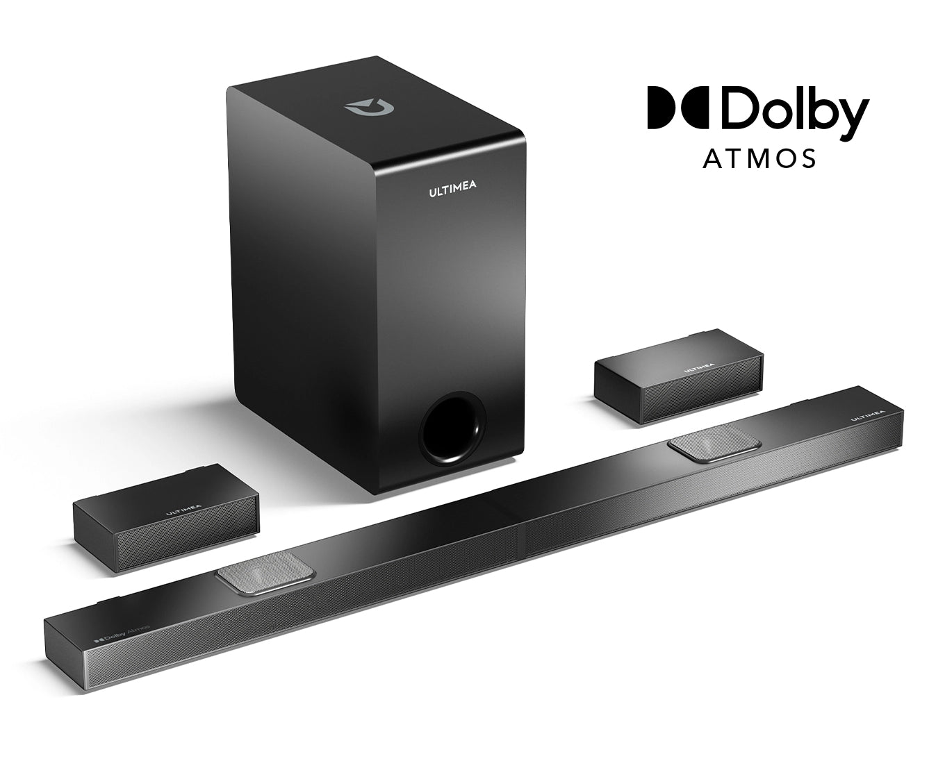 ULTIMEA Nova S80 | 5.1.2 Dolby Atmos Soundbar with 520W Peak