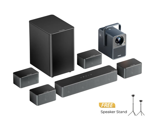 Poseidon E40 Projector & Poseidon D70 Soundbar Bundle