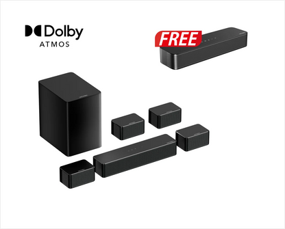 Poseidon D80 Dolby Atmos Soundbar