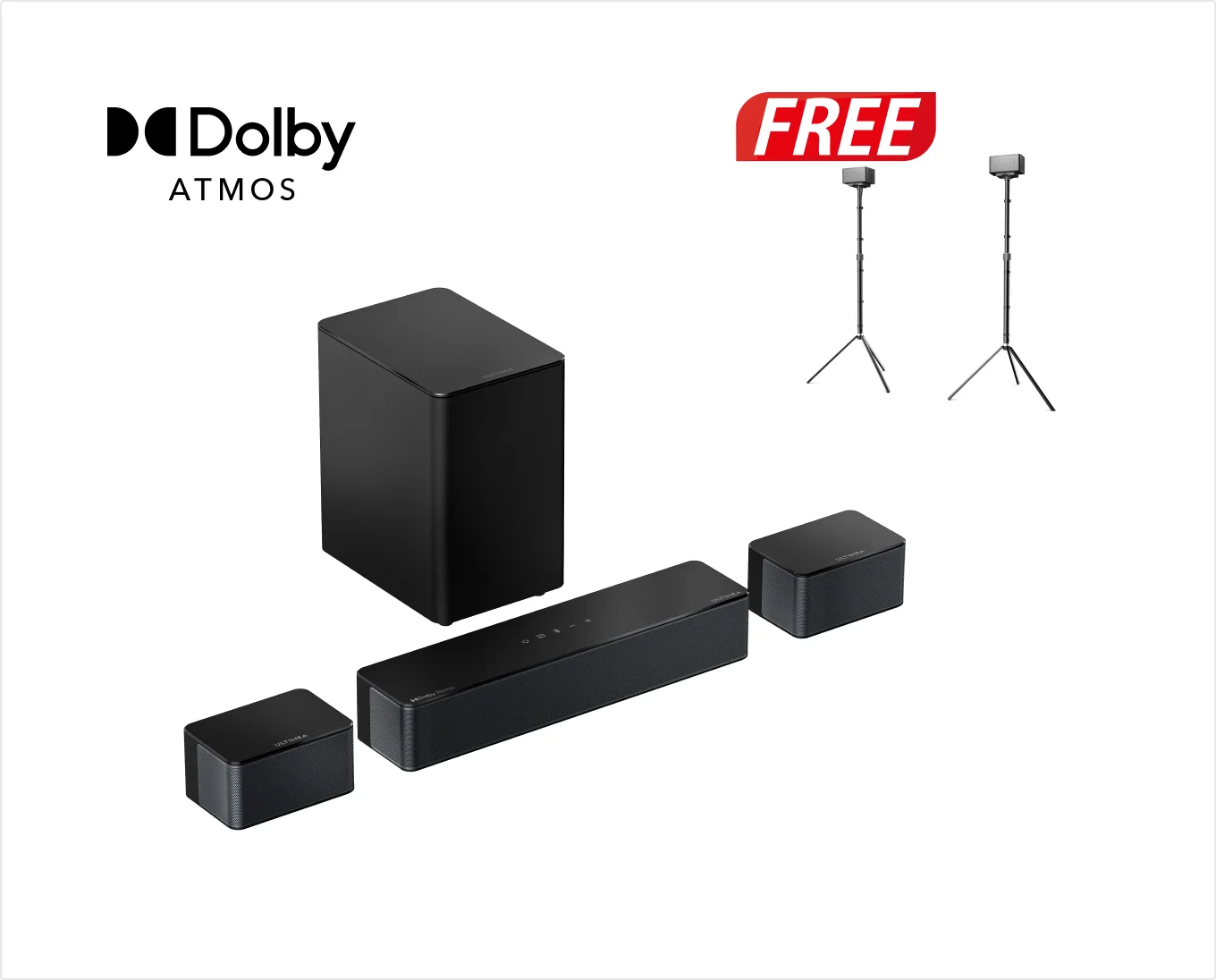 Poseidon D60 Dolby Atmos Soundbar