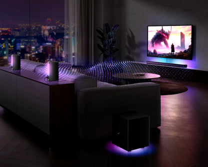 Apollo S70 Ultra 7.1 Detachable Lighting Soundbar