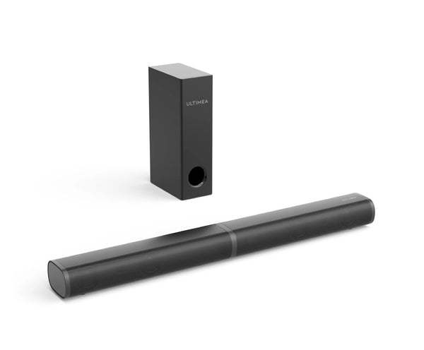  ULTIMEA Sound Bars for Smart TV with Dolby Atmos, 3D Surround  Sound System for TV Speakers, 2.1 Soundbar for TV with Subwoofer, Bass  Boost, Peak Power 190W, HDMI eARC Input, Ultra-Slim