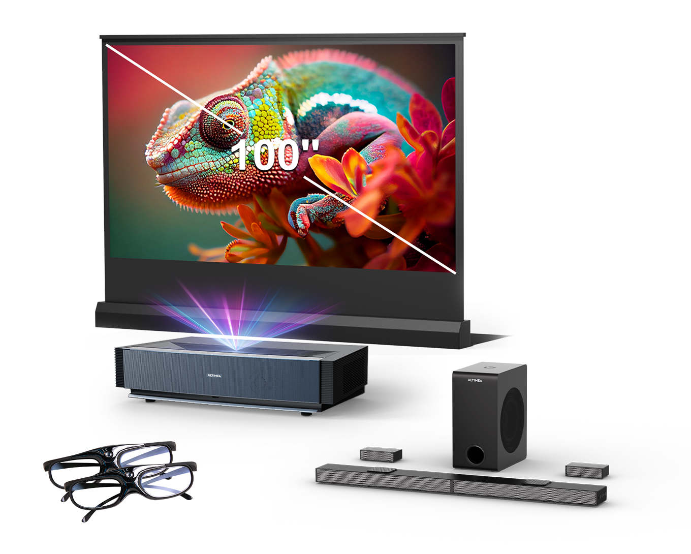  ULTIMEA Barra de sonido Dolby Atmos 5.1, potencia máxima de 410  W, barras de sonido envolvente para Smart TV con subwoofer, sistema de  sonido envolvente 3D para TV, cine en casa