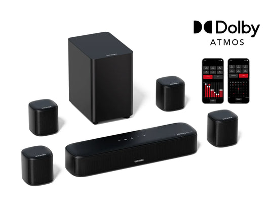 Aura A60 7.1 Channel Dolby Atmos Soundbar - Available Soon