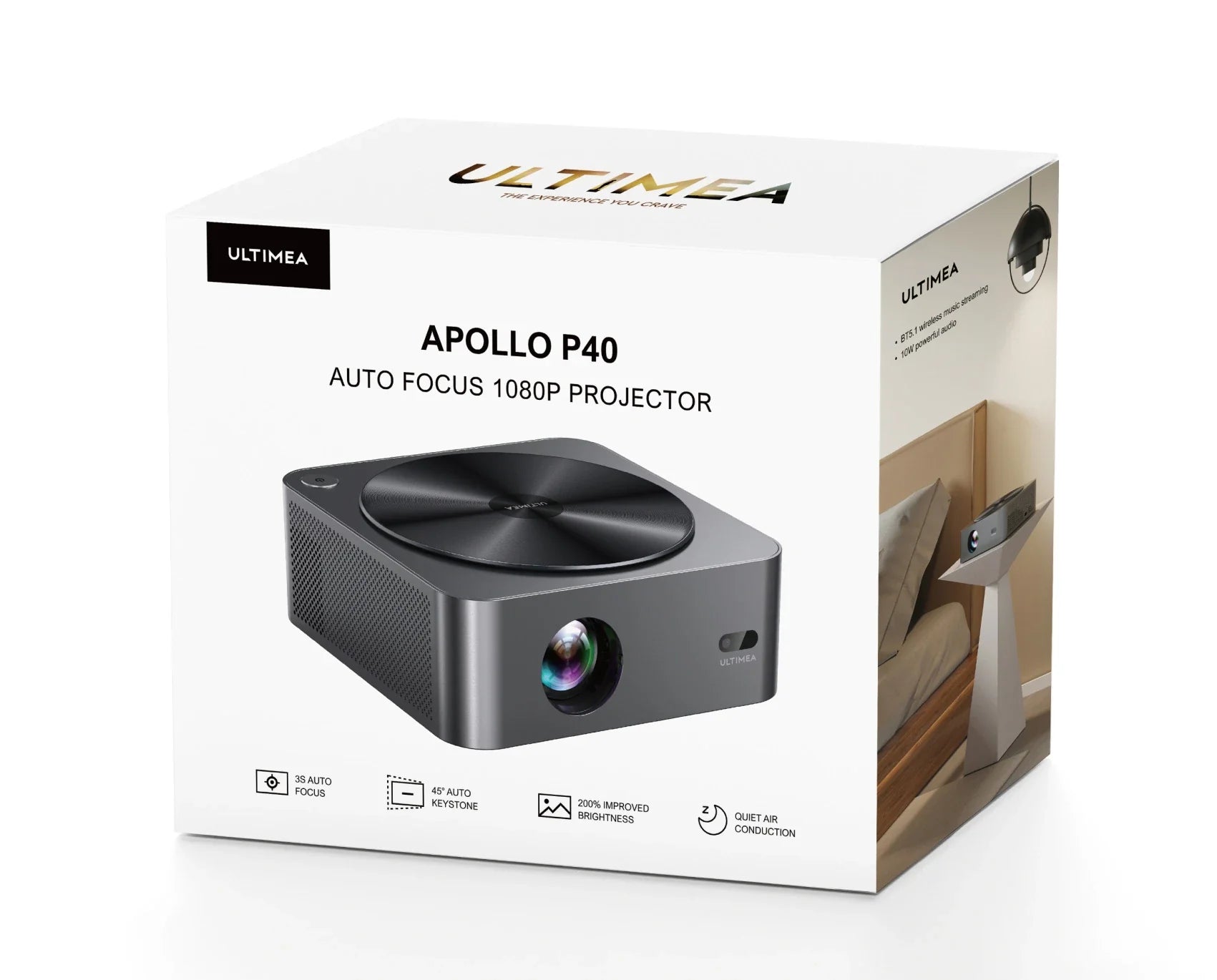 Ultimea Apollo P40 FHD Projector With 700 ANSI Lumens - Technology Market -  Nigeria